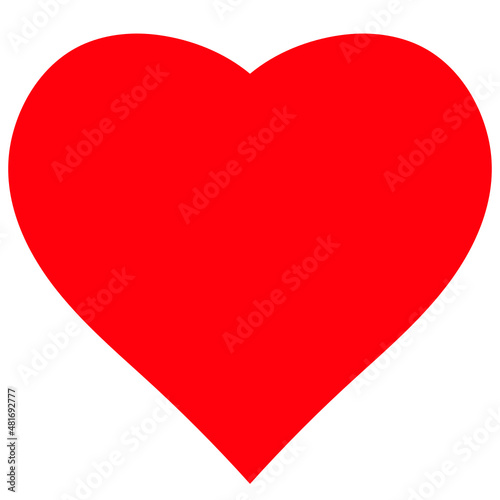 Love and Romance Hearts Vectors Isolated
