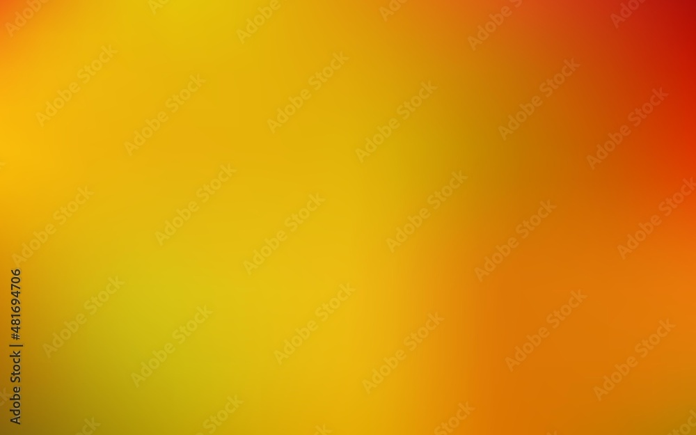 Light orange vector gradient blur texture.