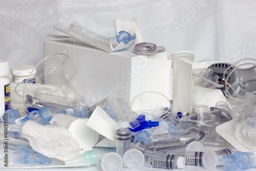 Biomedical waste - infusion kits, needles and packaging,
