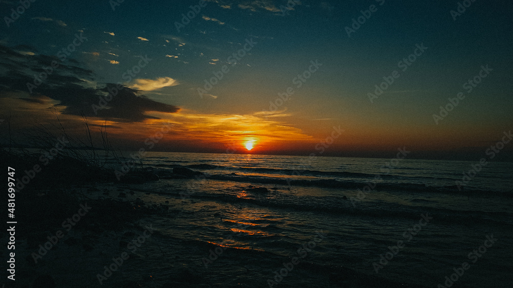 Fototapeta premium A sunset view
