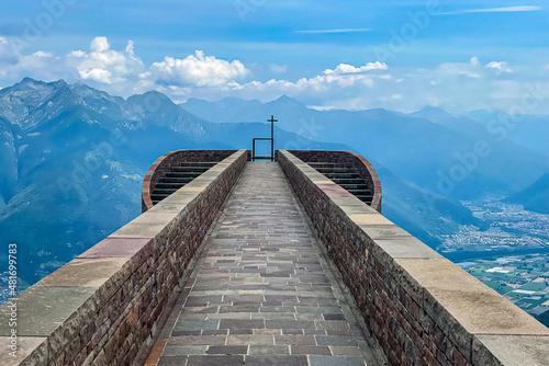 Wallpaper Mural Kirche auf dem Monte Tamaro Torontodigital.ca