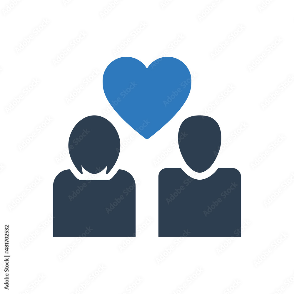 Couple Love Icon - Romantic Couple Icon Couple Love Icon - Romantic Couple Icon
