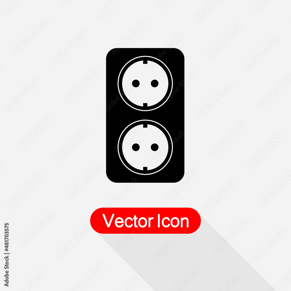 Wall Socket Icon, Socket Icon,Wall Plug Electricity Icon Vector Illustration Eps10 Wall Socket Icon, Socket Icon,Wall Plug Electricity Icon Vector Illustration Eps10