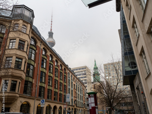 Berlin city streets.