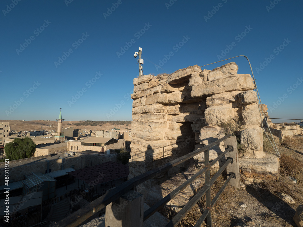 Castillo de Karak, en la Carretera del Rey, en Jordania, Oriente Medio, Asia
