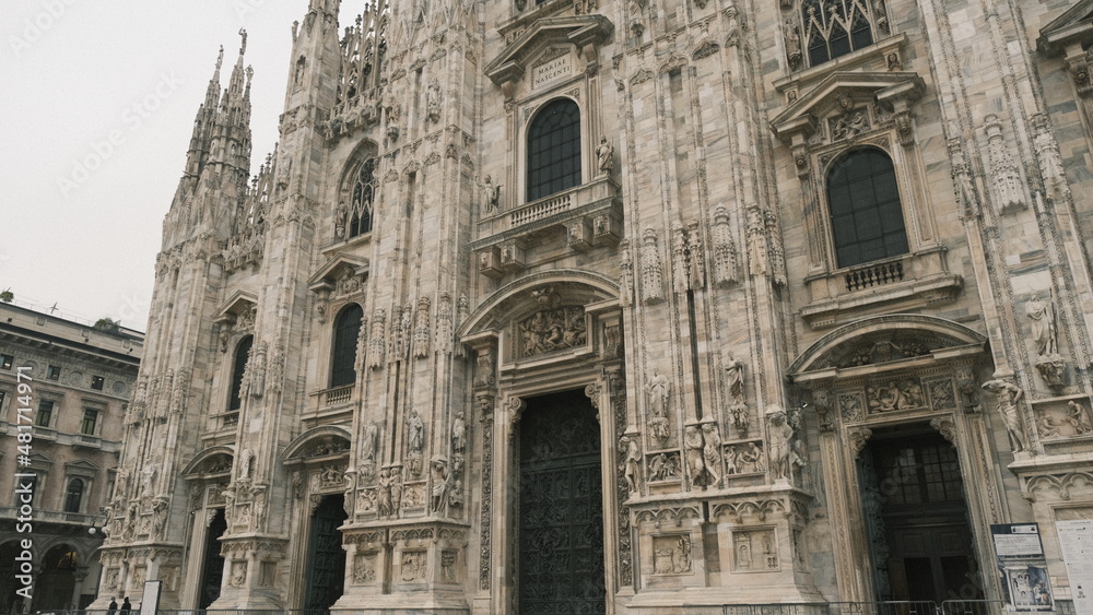 a large stone building a large stone building
