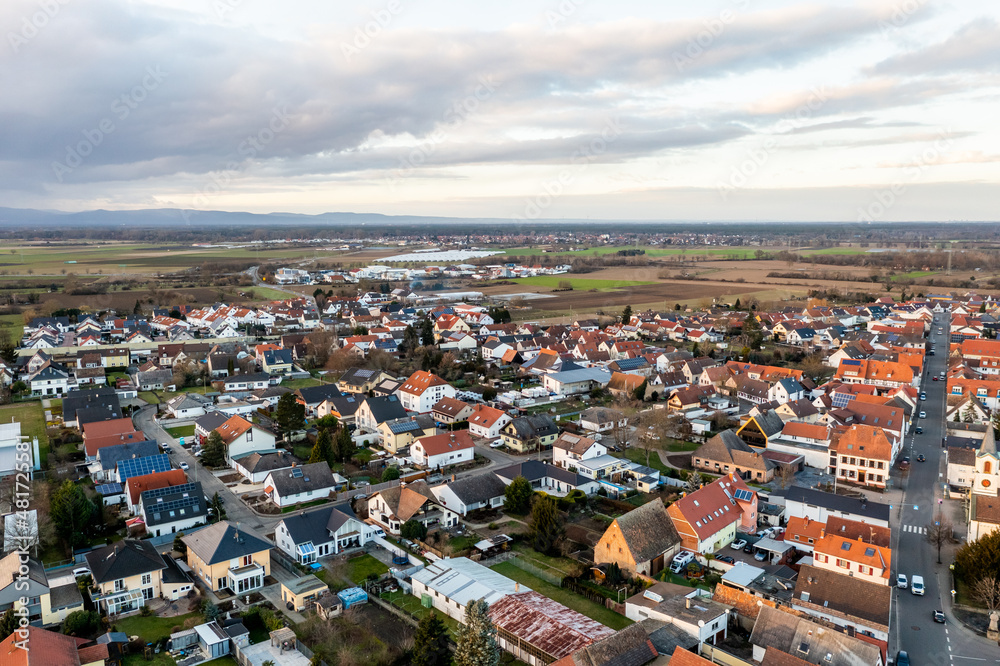 Naklejka premium Römerberg Berghausen bei Speyer Pfalzliebe 