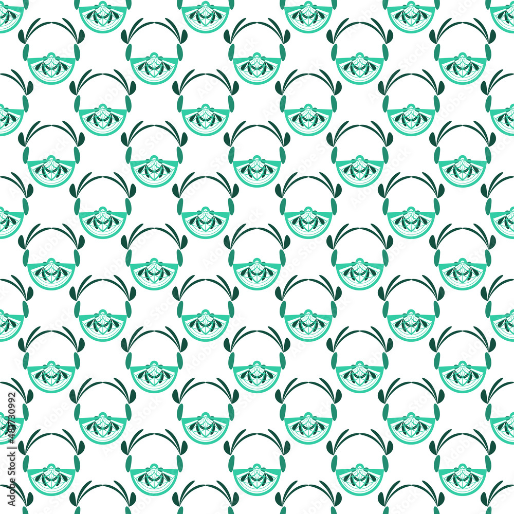 Obraz premium Semicircle pattern
