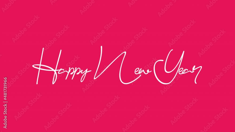 Happy New Year on retro red texture, motion holidays and promo style background for New Year and Merry Christmas Happy New Year on retro red texture, motion holidays and promo style background for New Year and Merry Christmas