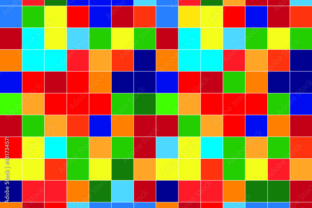 Colourful abstract vector design