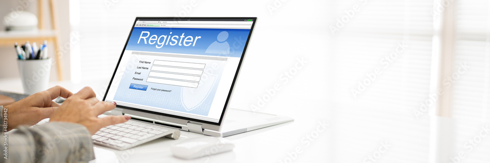 Online Web Registration Form On Website Online Web Registration Form On Website