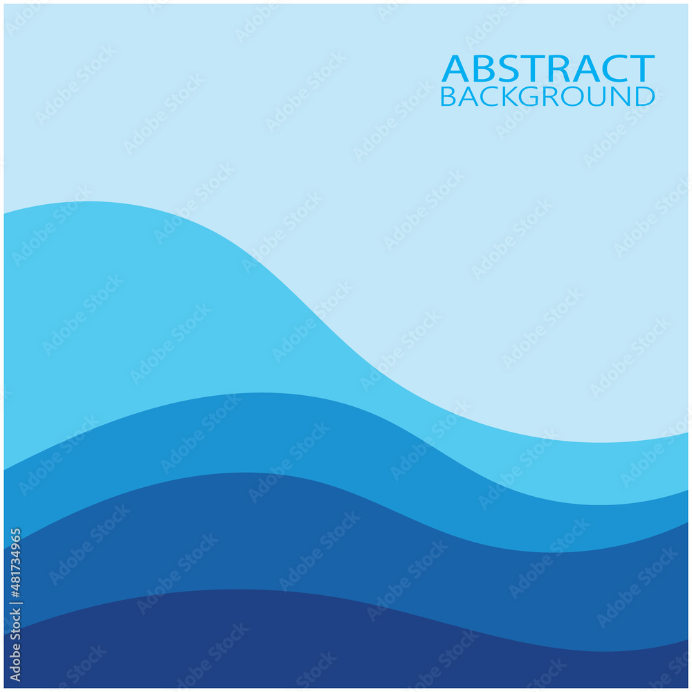Obraz premium Abstract Water wave design background