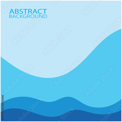 Abstract Water wave design background