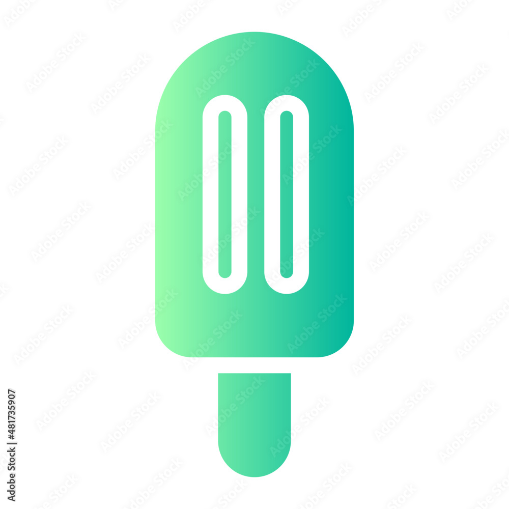 popsicle gradient icon popsicle gradient icon