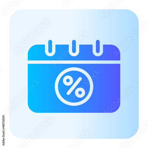 Due Date gradient icon
