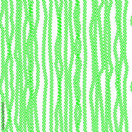 Seamless line art, seamless wave, dots, brush, illustration, textile pattern