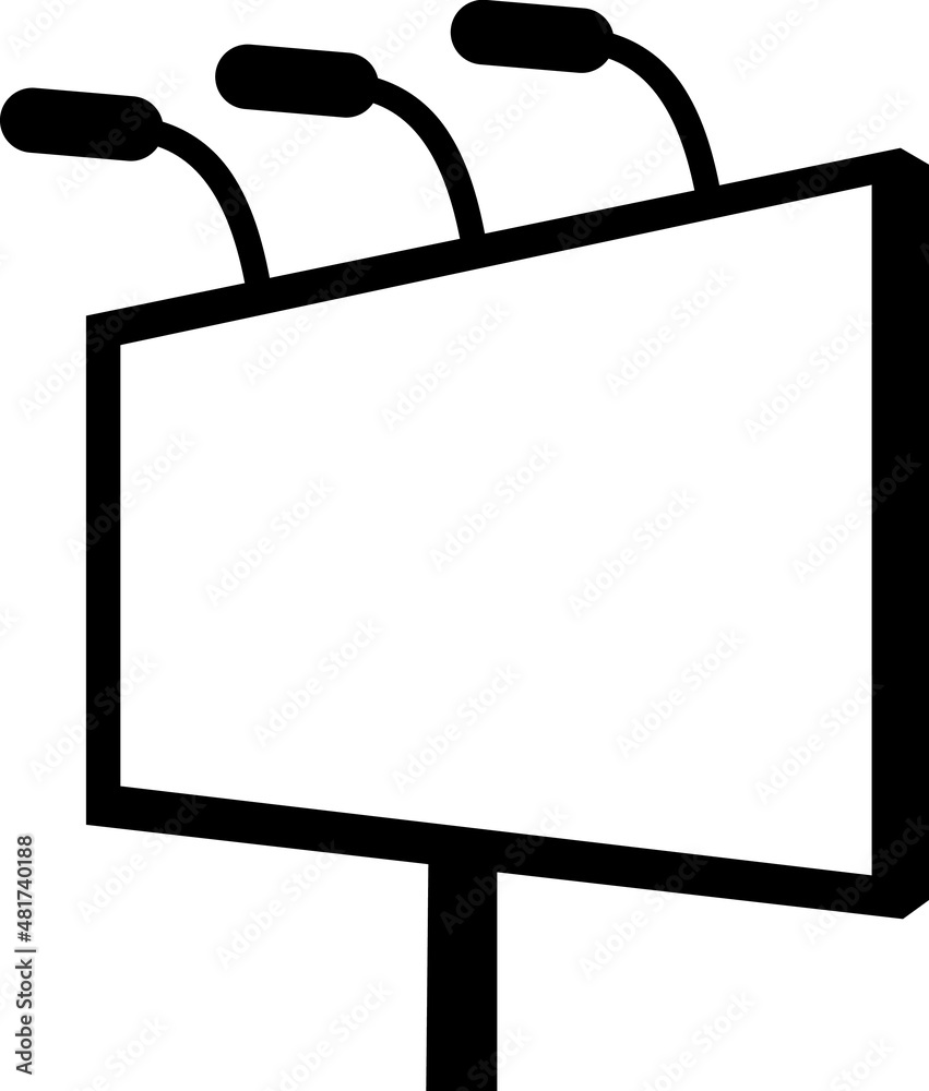 Billboard Icons Set, black on a white background.eps Billboard Icons Set, black on a white background.eps