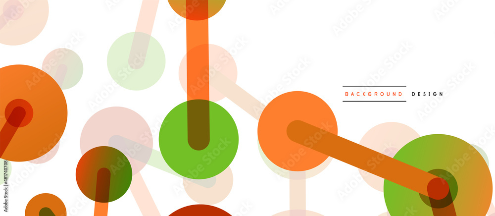 Line points connections geometric abstract background. Circles connected by lines. Trendy techno business template for wallpaper, banner, background or landing Line points connections geometric abstract background. Circles connected by lines. Trendy techno business template for wallpaper, banner, background or landing