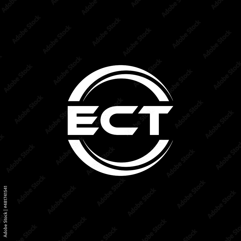 ECT letter logo design with black background in illustrator, vector logo modern alphabet font overlap style. calligraphy designs for logo, Poster, Invitation, etc. ECT letter logo design with black background in illustrator, vector logo modern alphabet font overlap style. calligraphy designs for logo, Poster, Invitation, etc.