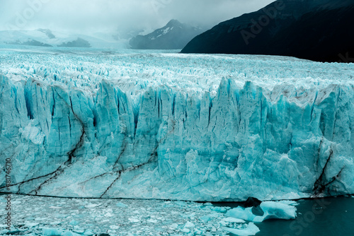Vast Glacier field in patagonia
