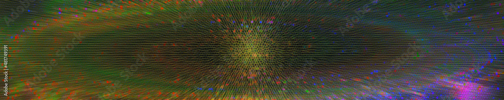 Fototapeta premium Abstract psychedelic spiral shape background image.