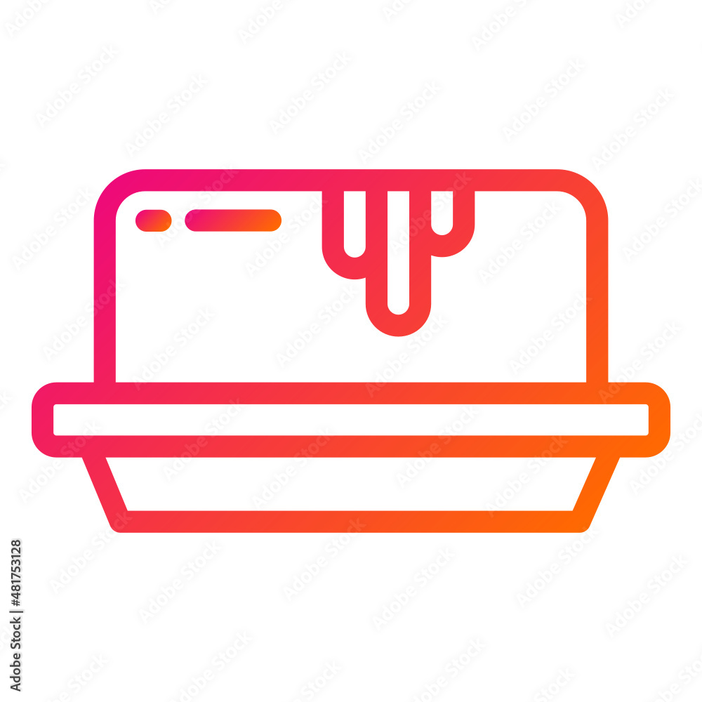 Butter Vector Icon Design Illustration Butter Vector Icon Design Illustration