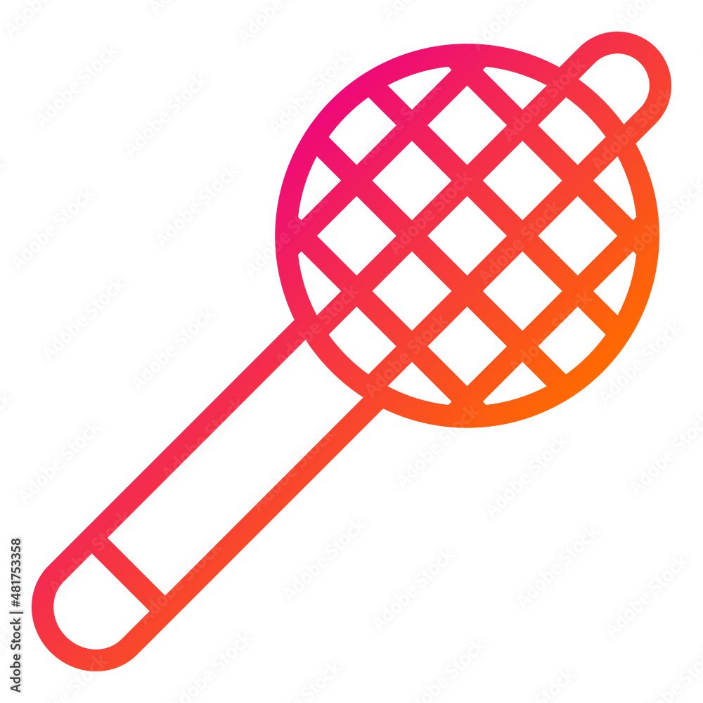 Strainer Vector Icon Design Illustration Strainer Vector Icon Design Illustration