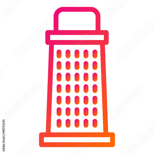 Grater Vector Icon Design Illustration