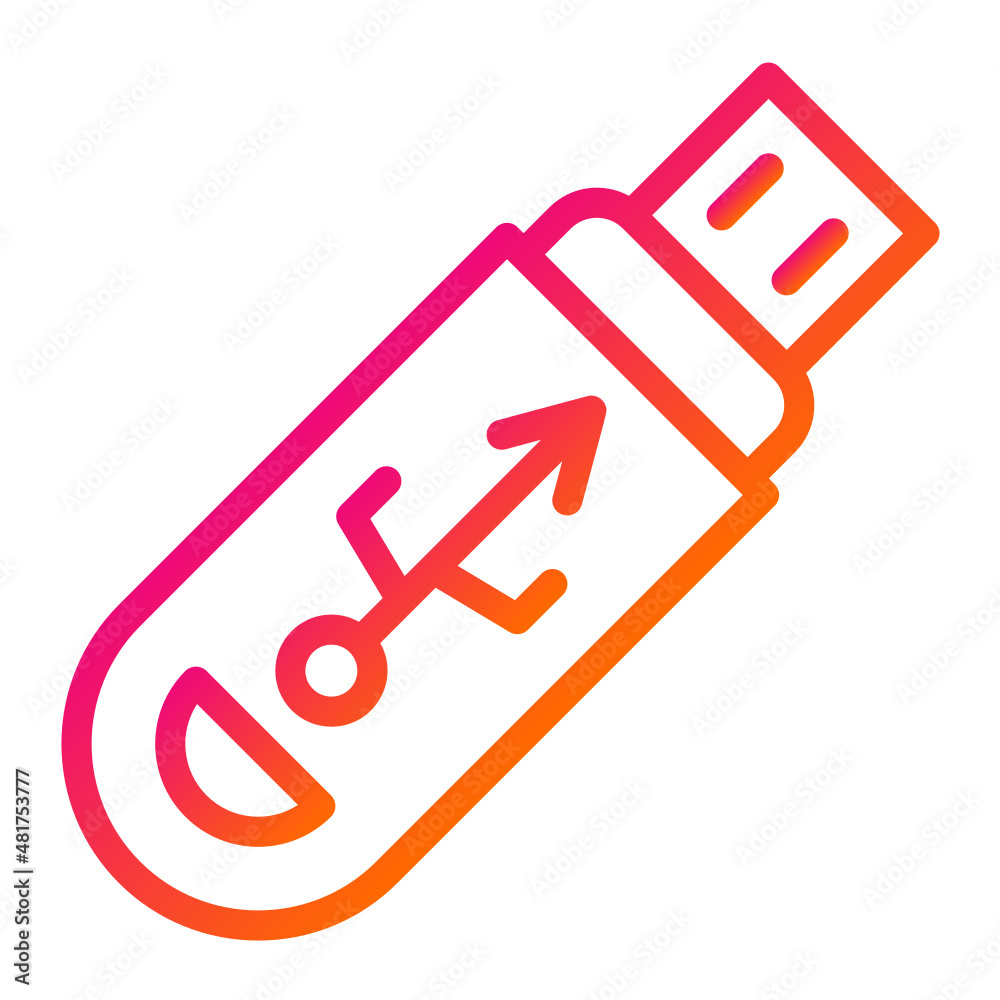 Pendrive Vector Icon Design Illustration Pendrive Vector Icon Design Illustration
