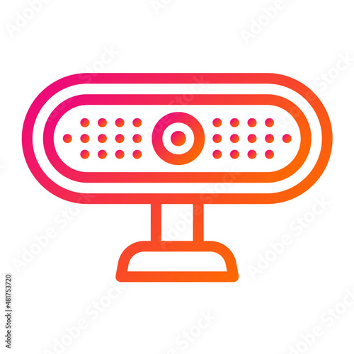 Webcam Vector Icon Design Illustration