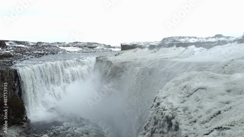 Wallpaper Mural Dettifoss, the most powerfull waterfall on Iceland Torontodigital.ca