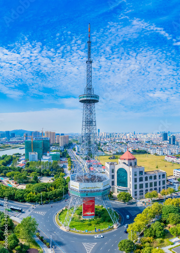 Urban environment of Wuzhong District, Suzhou, Jiangsu province