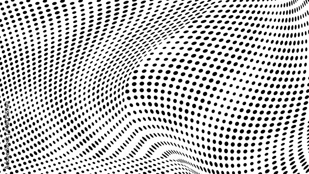 The halftone texture is monochrome. Vector chaotic background The halftone texture is monochrome. Vector chaotic background