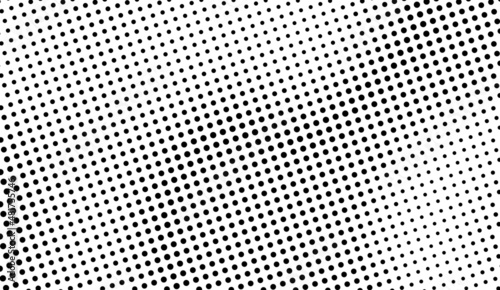 The halftone texture is monochrome. Vector chaotic background