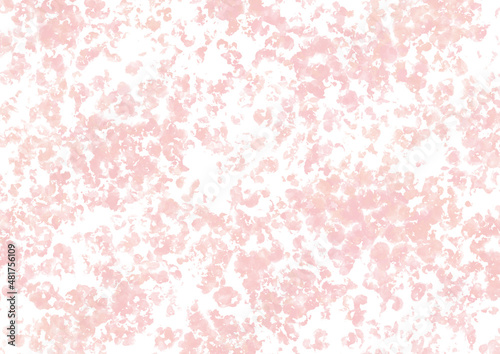 水彩 背景画像 ピンク色 春色のテクスチャ 