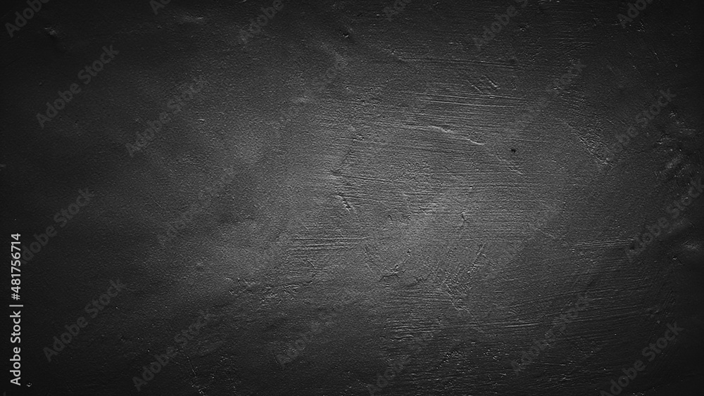 Fototapeta premium old black abstract cement concrete wall texture background