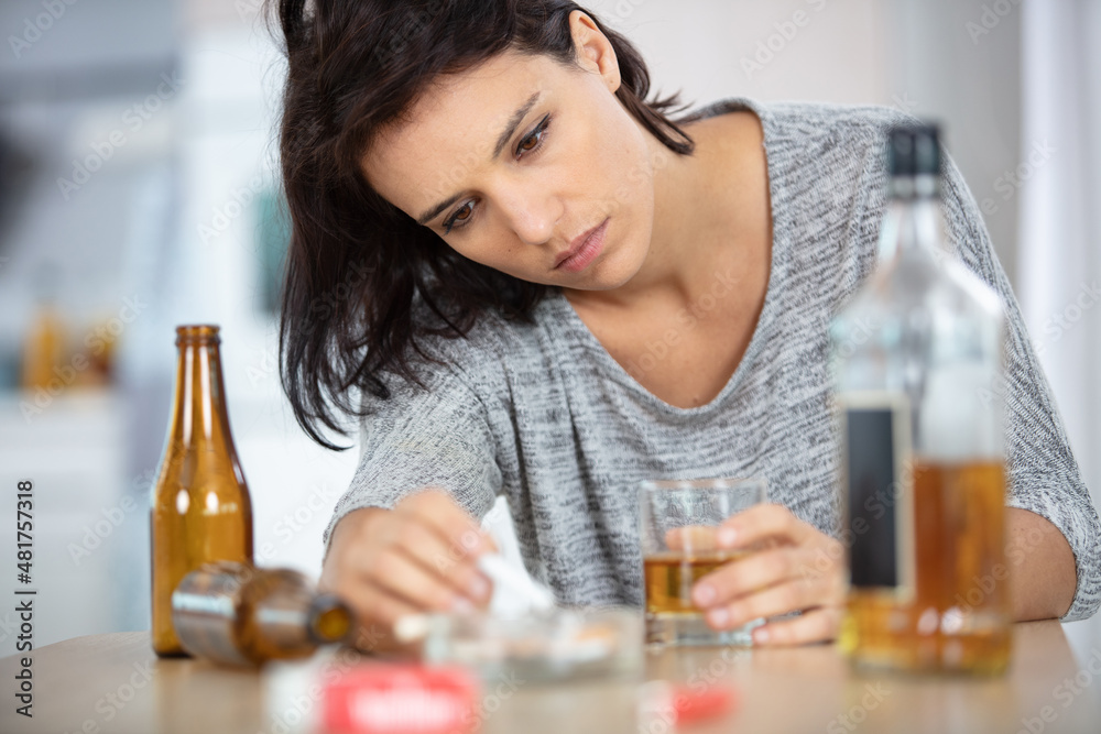 yound beautiful woman in depression drinking alcohol yound beautiful woman in depression drinking alcohol