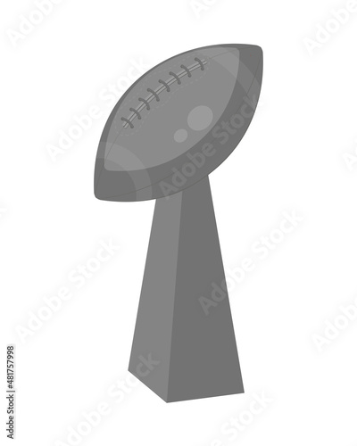 american football trophy