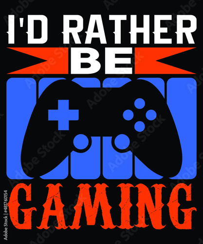 Video game t shirt design for SVG