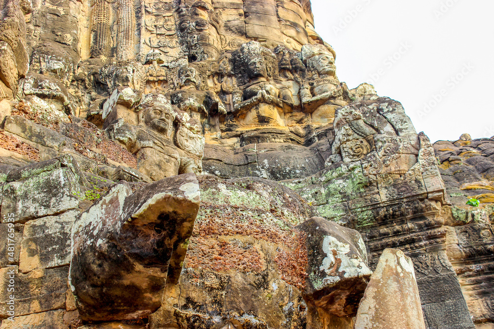 Stone Statue of Hindu Goddess in Angkor Wat
Stone Statue of Hindu Goddess in Angkor Wat