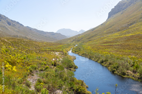 Palmiet River in the Kogelberg Nature Reserve in the Western Cape of South Africa