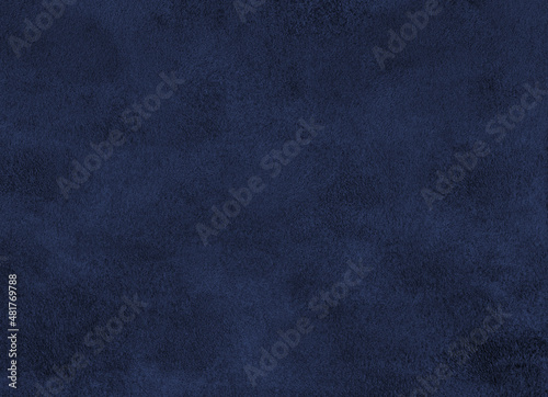 紺色の毛足のある布のテクスチャ 背景
