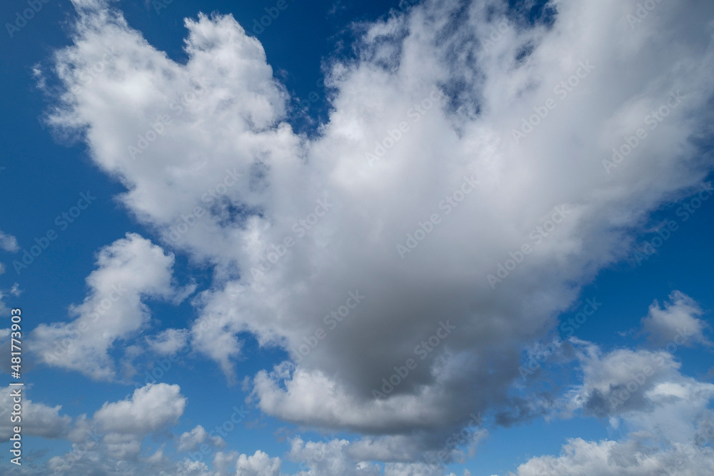cloud sky background , Mallorca, Balearic Islands, Spain