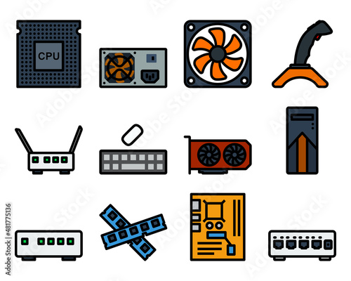 Computer Icon Set