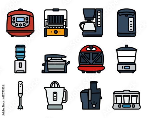 Kitchen Icon Set