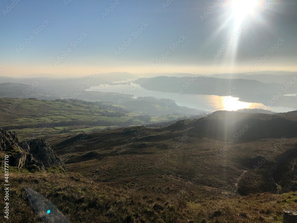 Obraz premium Lake District uk