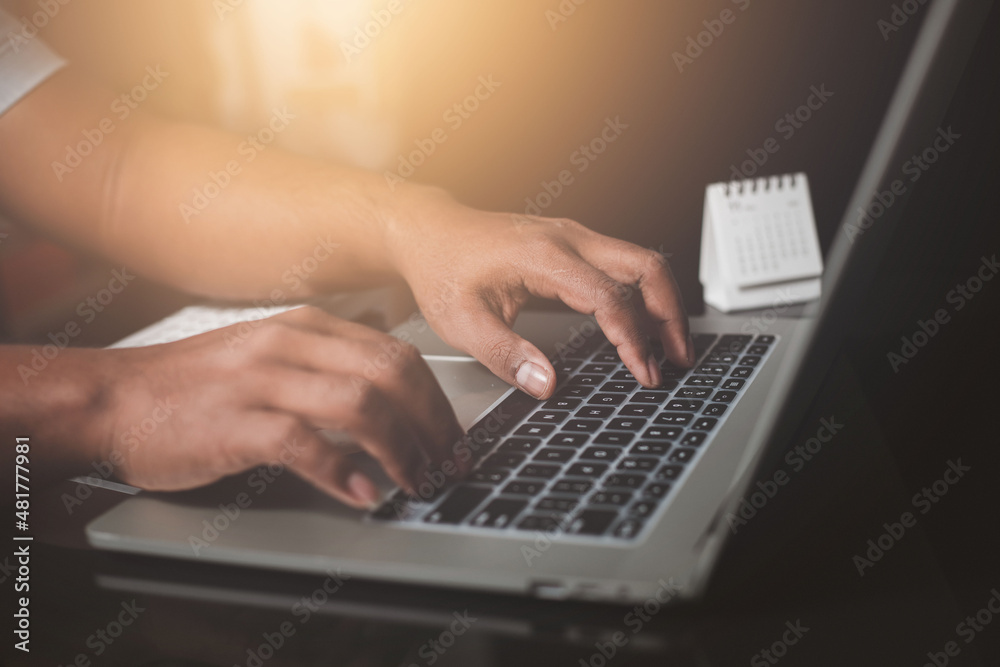 laptop technology concept Business man printing business plans for future industrial investments.
laptop technology concept Business man printing business plans for future industrial investments.