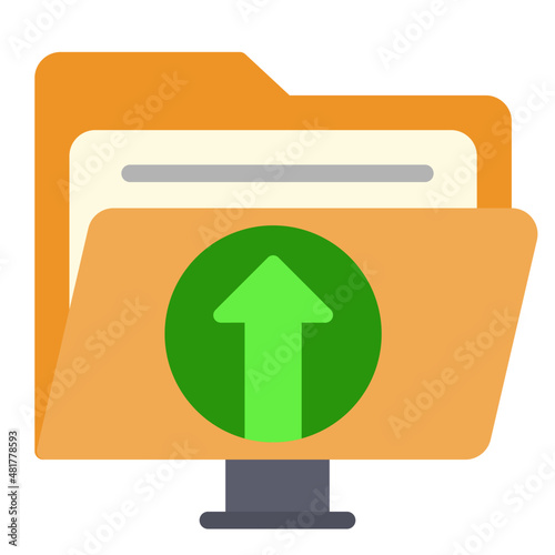 upload icon upload file arrow up sign icon folder and deskop 