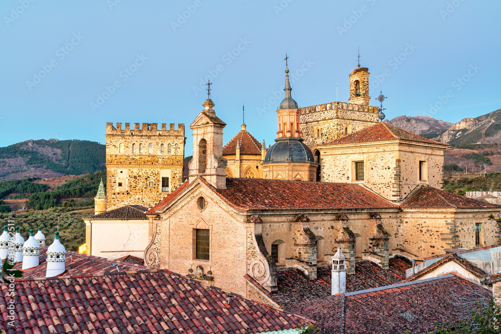 monastery of Guadaloupe In the province of Caceres, Extremadura, Spain