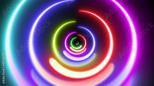 Lights Flashing Wall Showtec VJ Stage Floodlight 4K Blinder Blinking Lights Flash Club Flashlights Disco Lights Matrix Beam Lights Bulb Halogen Headlamp Lamp Nightclub Turn Off On Loop